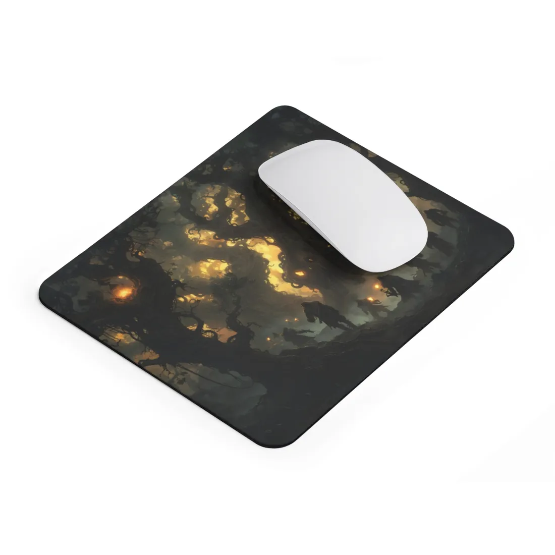 Gathering Amidst Sunset Beauty - Mouse Pad