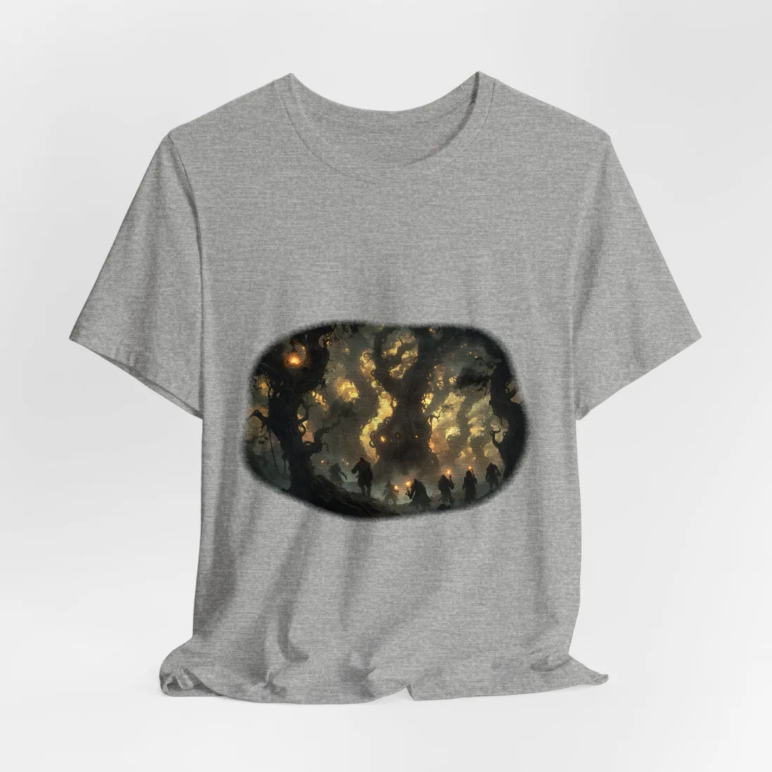 Gathering Amidst Sunset Beauty - T-Shirt (Athletic Heather)
