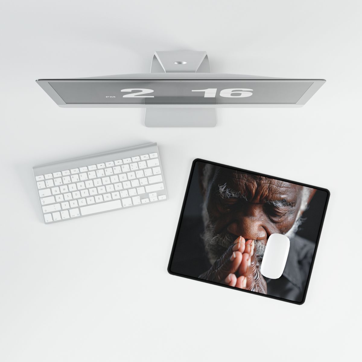 Gentle Professional: Formal Artwork - Desk Mat