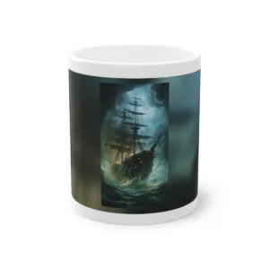 Phantom Ship in Storm Mug