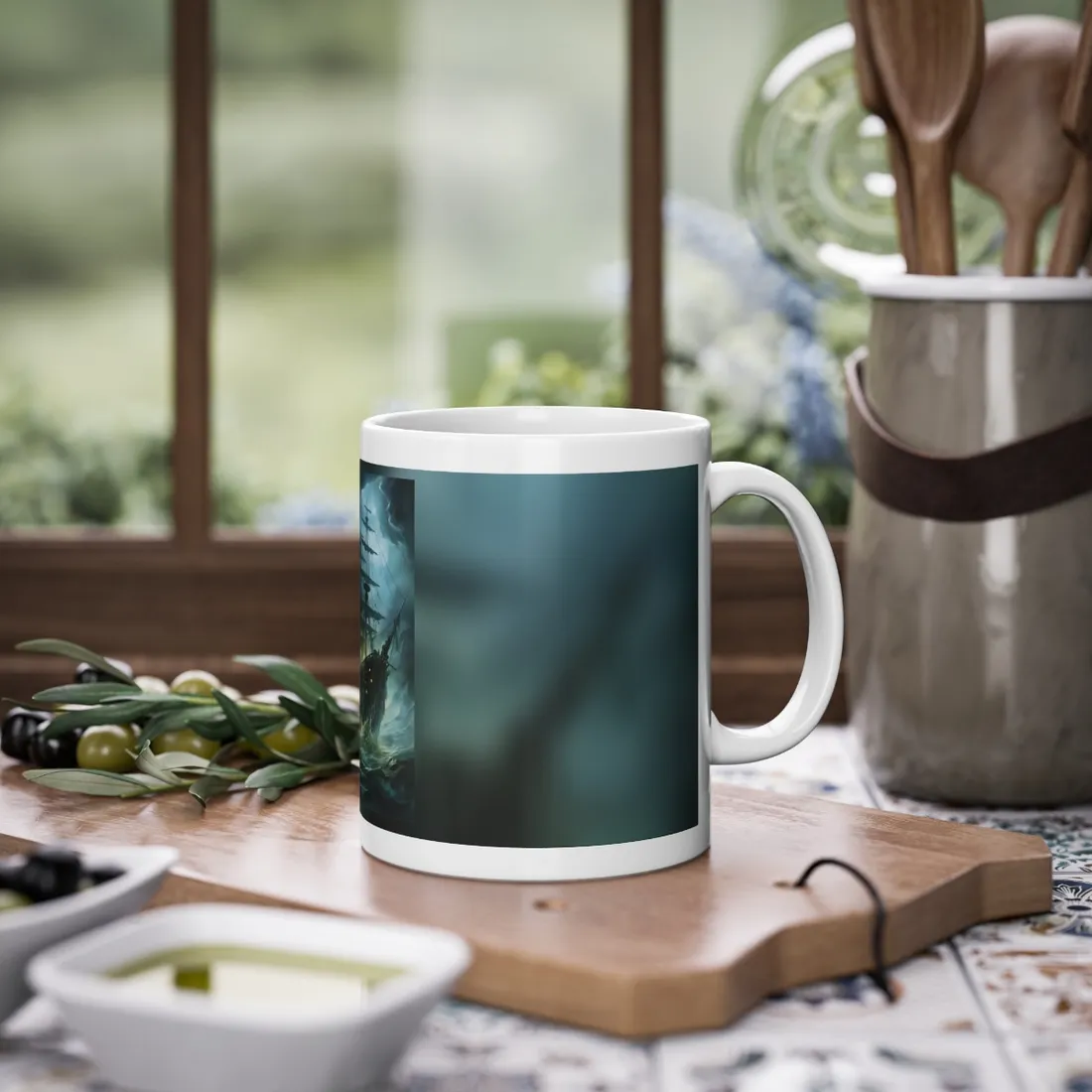 Ghostly Pirate Ship: Mysterious Sailing Adventure - Mug