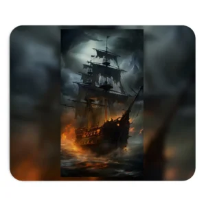 Ghost Ship Storm Mouse Pad