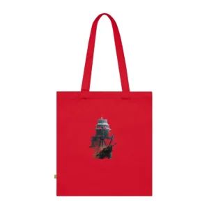 Sailing Ship in Storm Tote Bag