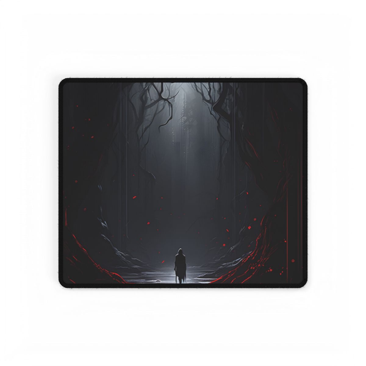 Golden Textured Object: Close-up Curiosity Photography - Desk Mat