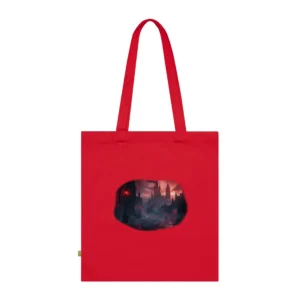 Gothic City Street at Dusk Tote Bag