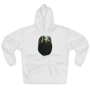 Vampire Figures Before Gothic Cathedral Hoodie
