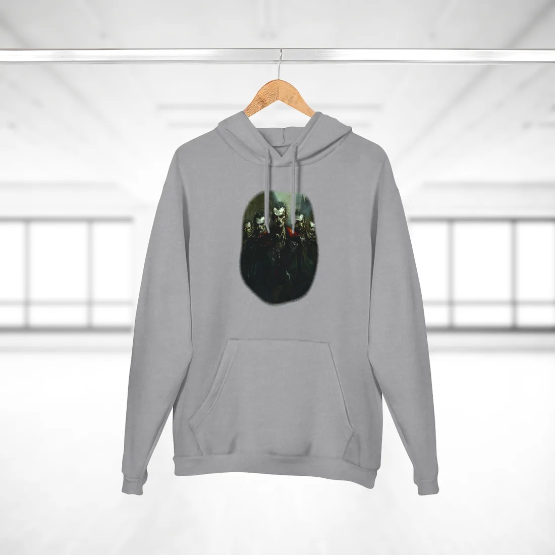 Gothic Vampires: Dark Fantasy - Hoodie (Heather Grey)