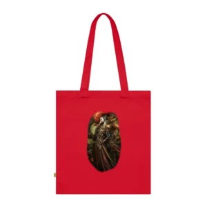 Bird-Headed Figure in Armor Tote Bag