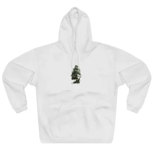 Sailing Ship in Stormy Sea Hoodie