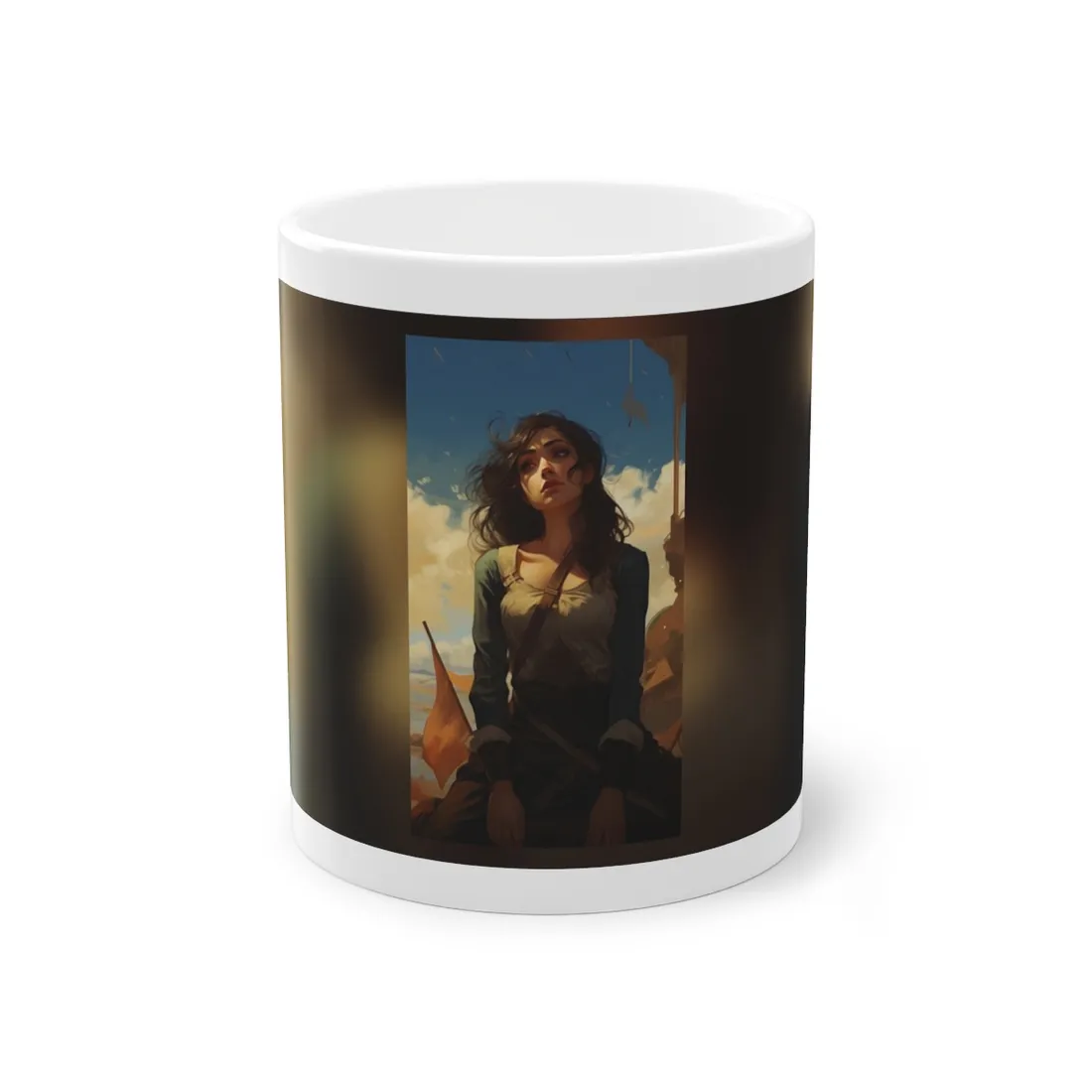 Green Thumb: A Moment of Natural Beauty - Mug
