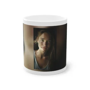 Woman Portrait in Soft Light Mug