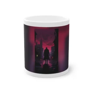 Crimson Street Silhouette Mug