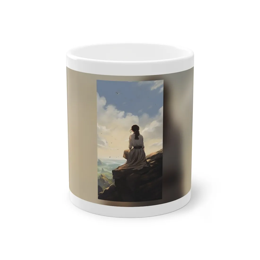 Handcrafted Earthy Orb: Artisan Textured - Mug