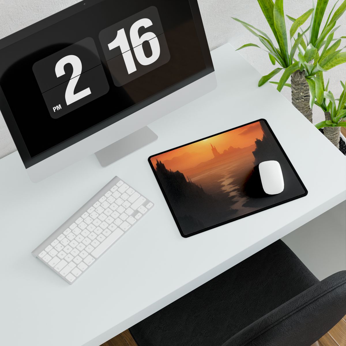 Handwritten Story: Minimalist Art of Writing - Desk Mat