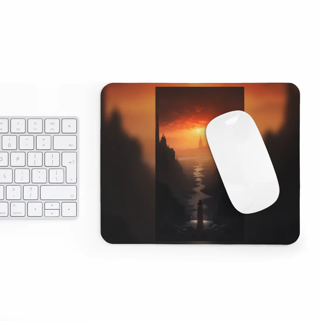 Handwritten Story: Minimalist Art of Writing - Mouse Pad
