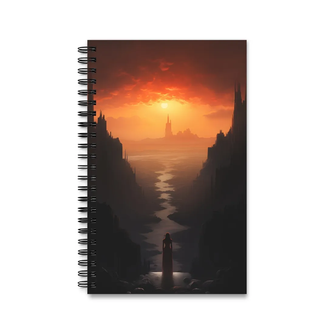 Handwritten Story: Minimalist Art of Writing - Spiral Notebook