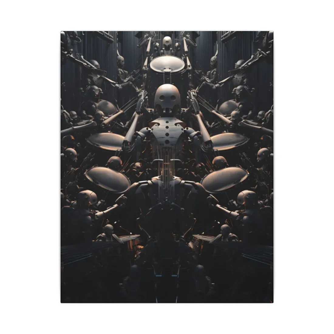 Harmony from the Aditorium: Robot Orchestra in Perfect Rhythm - Canvas