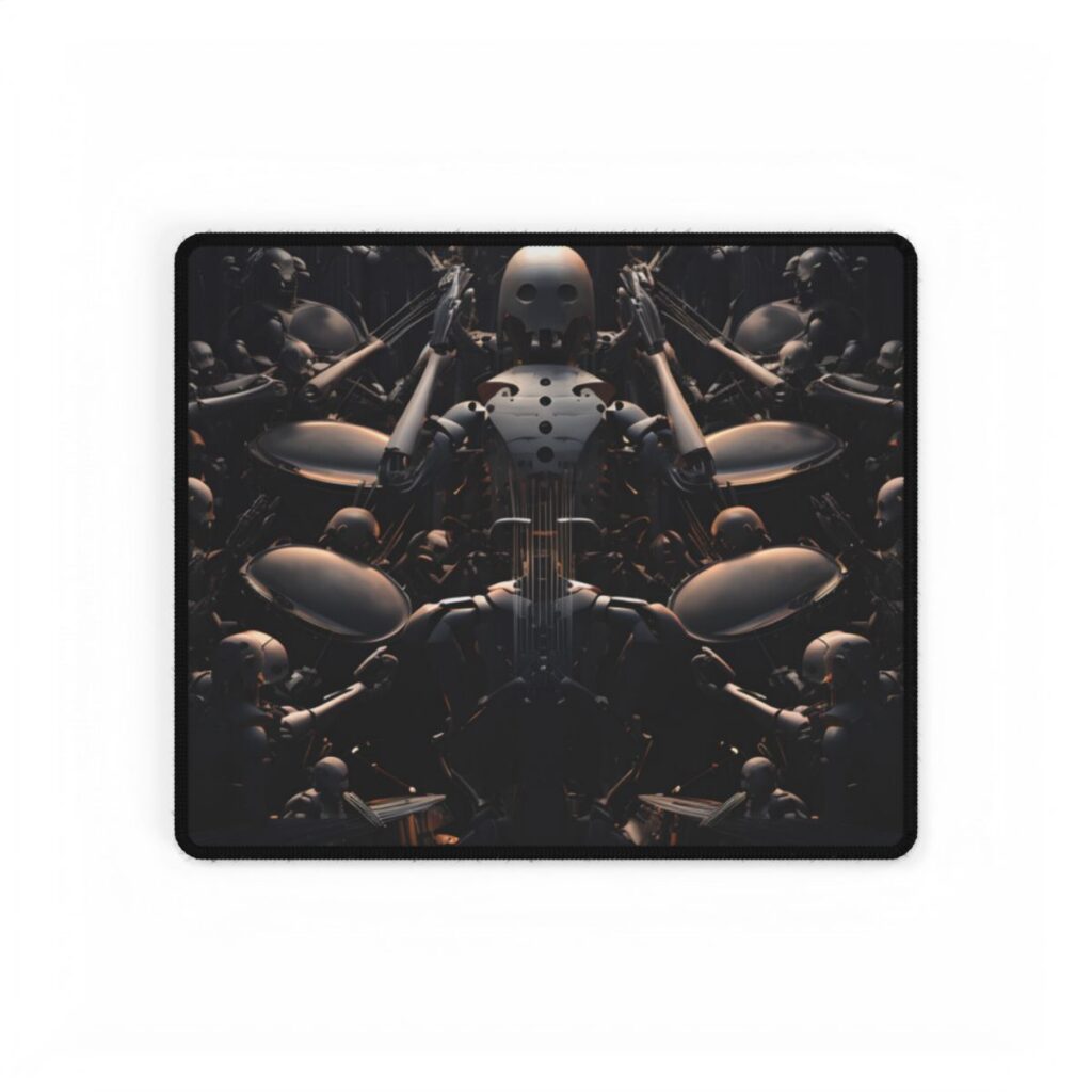 Harmony from the Aditorium: Robot Orchestra in Perfect Rhythm - Desk Mat