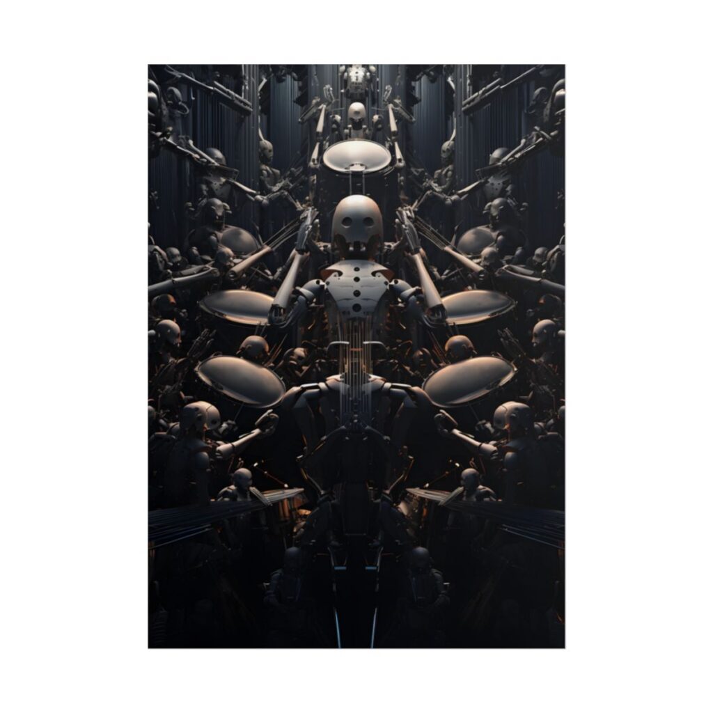 Harmony from the Aditorium: Robot Orchestra in Perfect Rhythm - Poster
