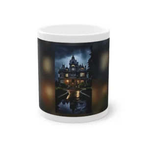 Turreted Brick Mansion Mug