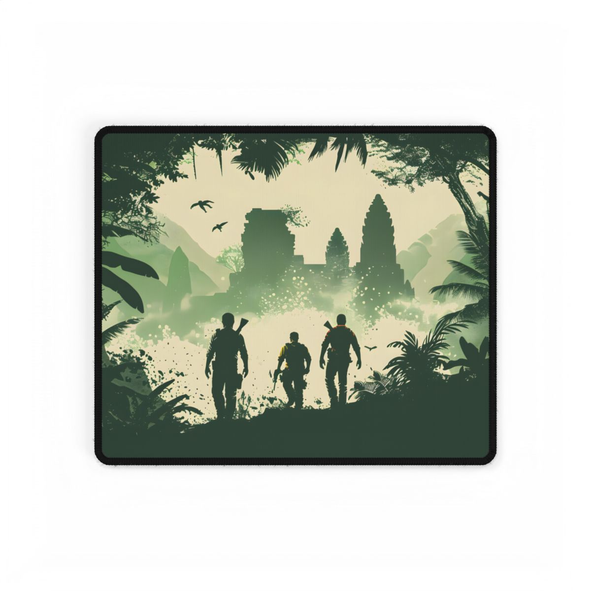 Heroic Discovery: Mysterious Entrance Revealed - Desk Mat