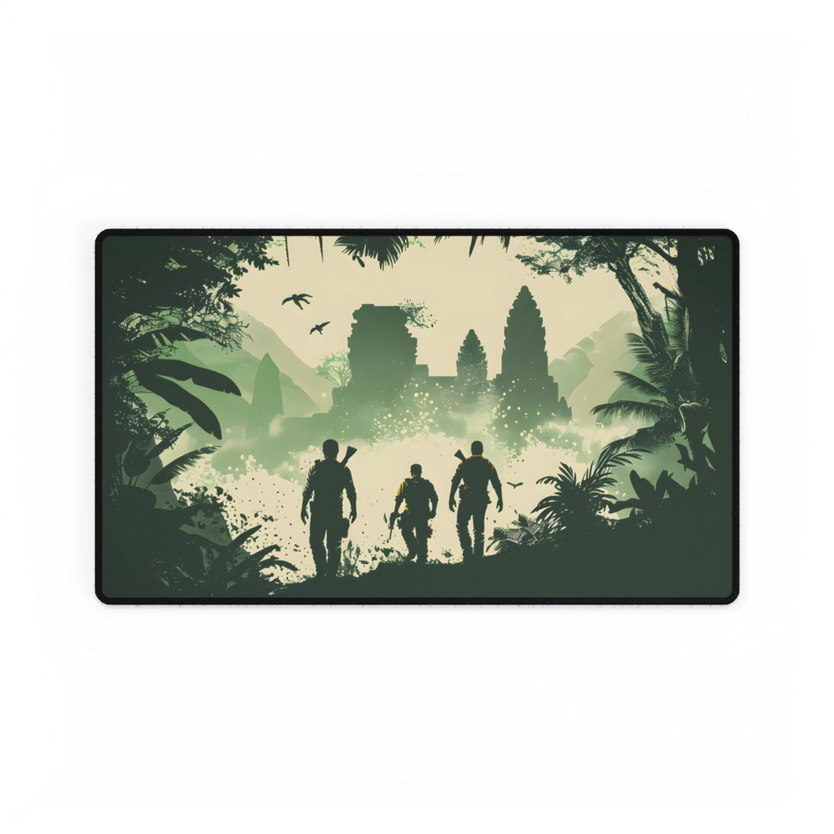 Heroic Discovery: Mysterious Entrance Revealed - Desk Mat