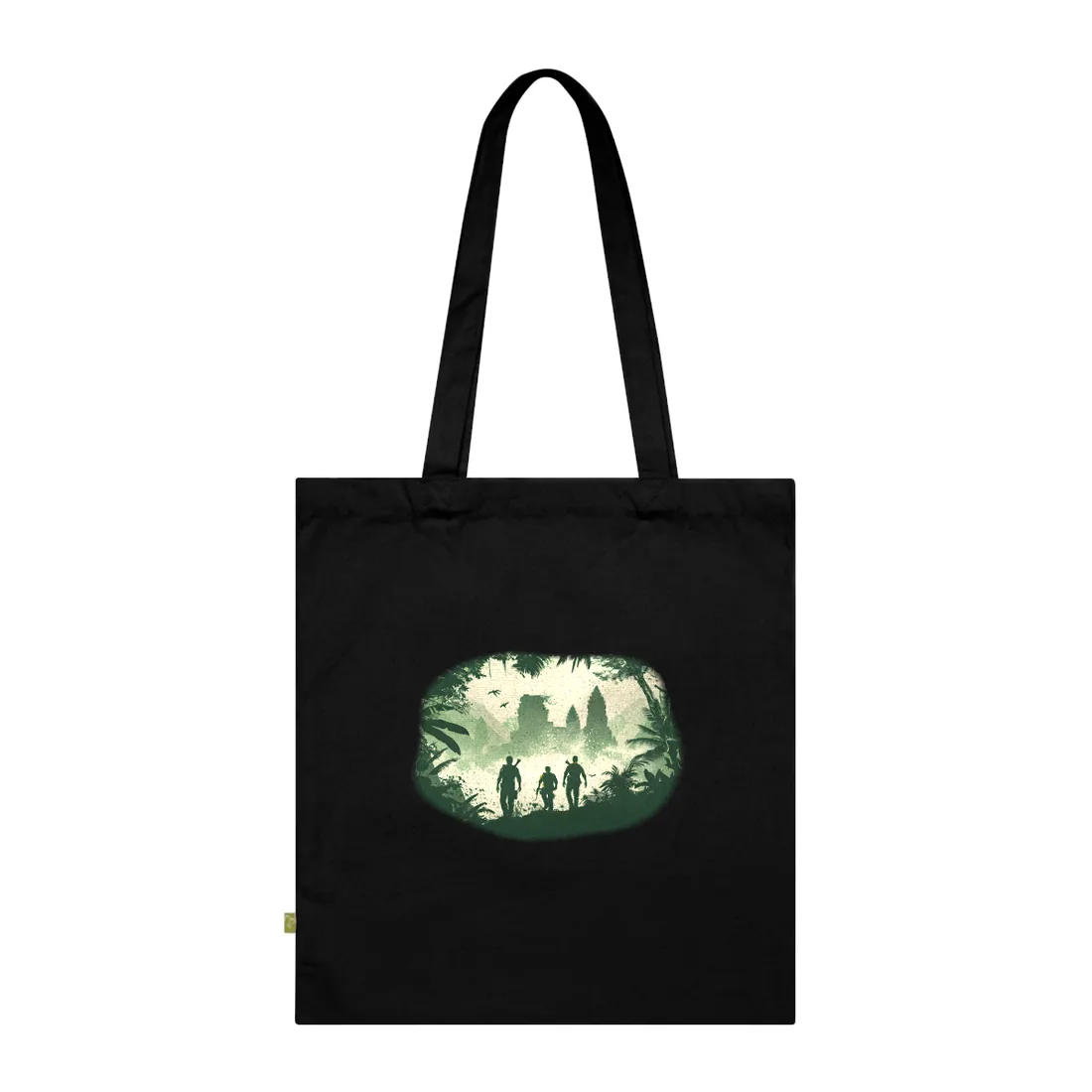 Heroic Discovery: Mysterious Entrance Revealed - Tote Bag (Black)