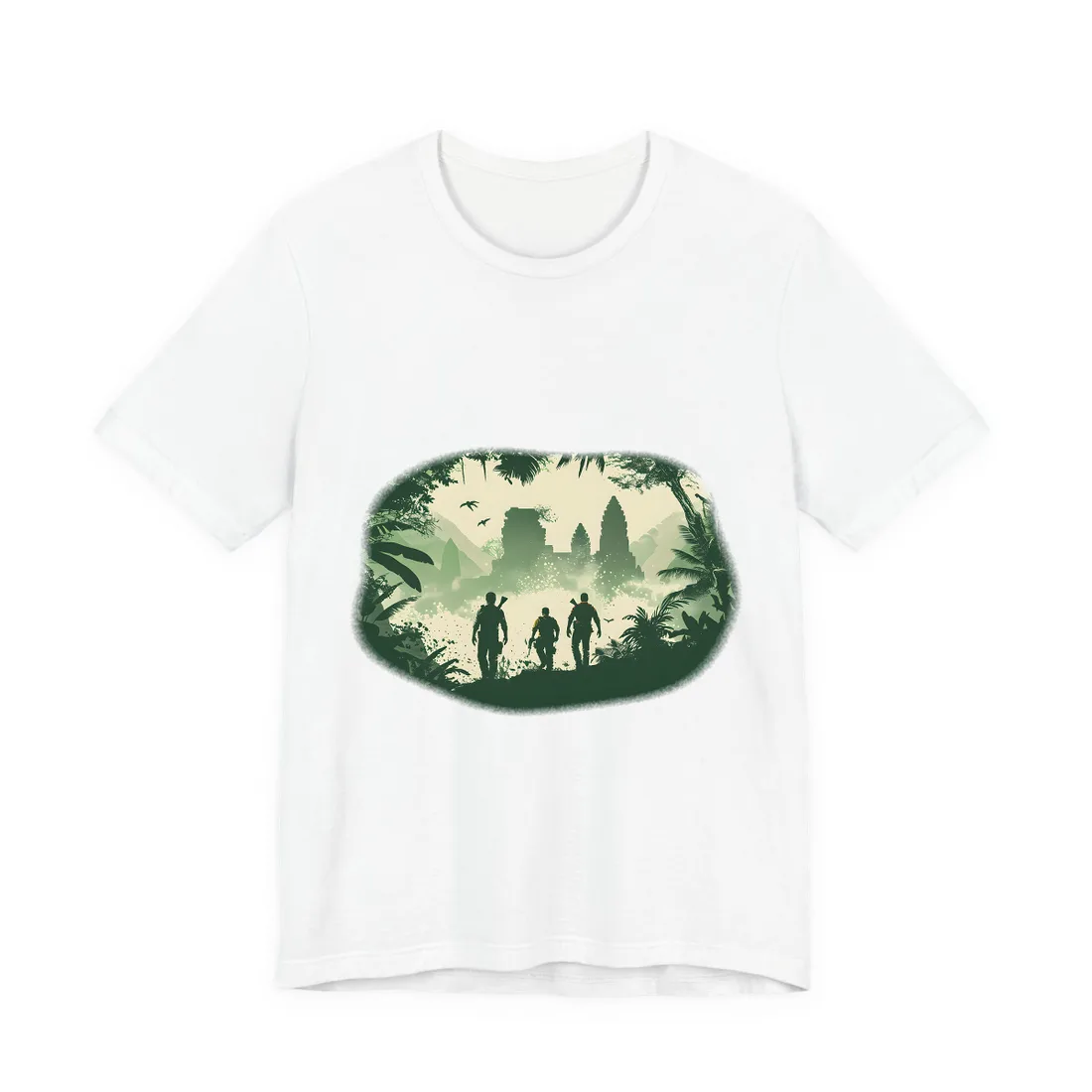 Heroic Discovery: Mysterious Entrance Revealed - T-Shirt (White)