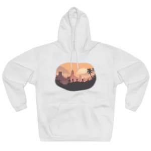 Soldiers at Sunset Temple Ruins Hoodie