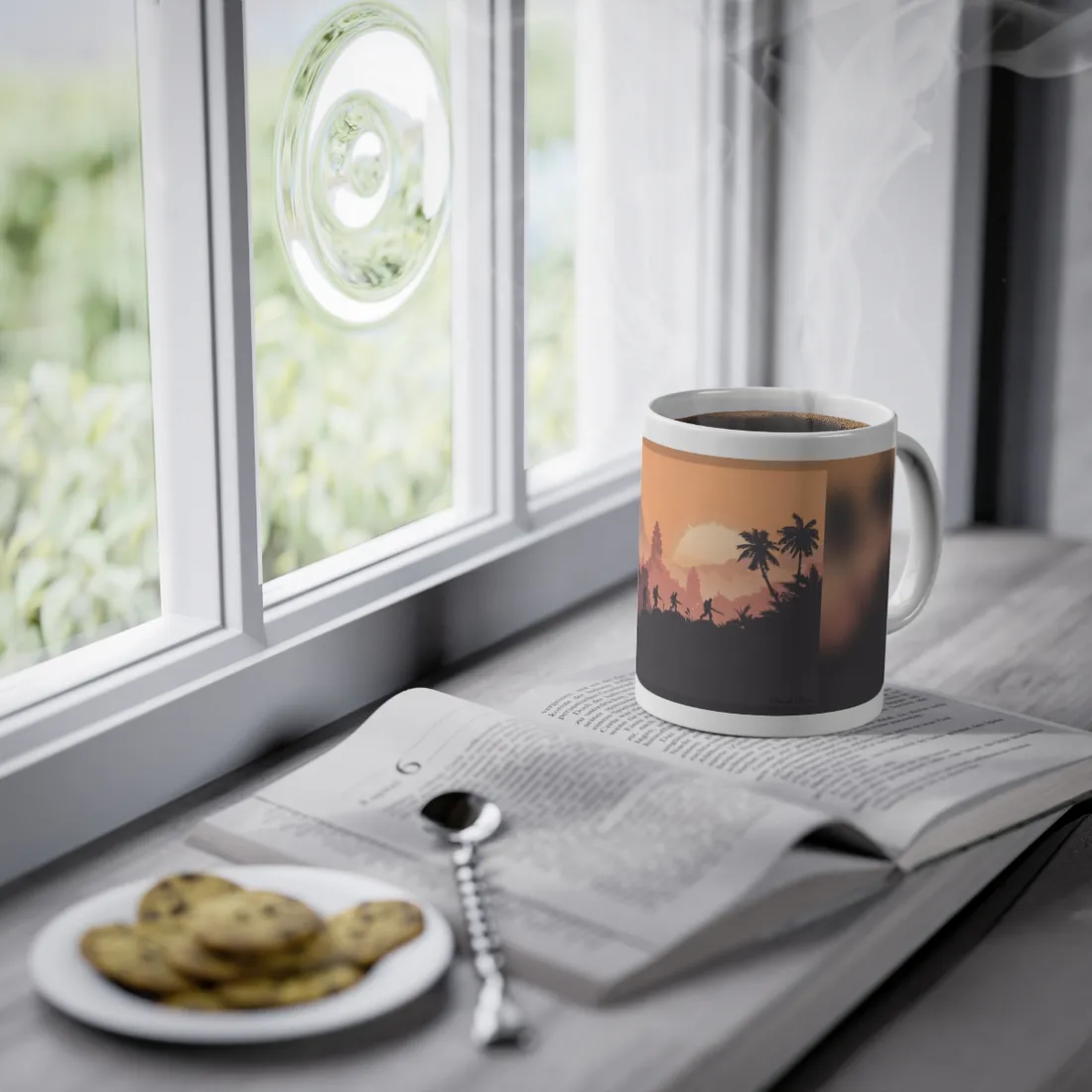 Heroic Pair & Loyal Friend: Minimalist Portrait - Mug