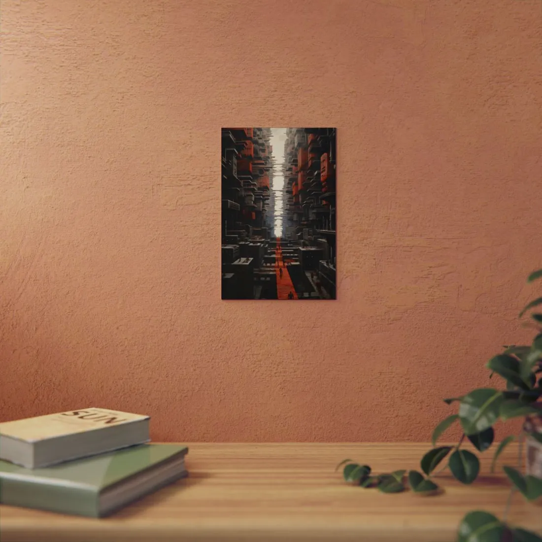 Hope in Desolation: A Dystopian Utopia - Metal Poster