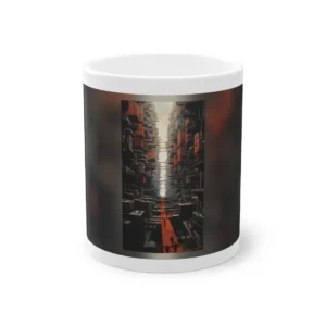 Futuristic City Canyon Mug