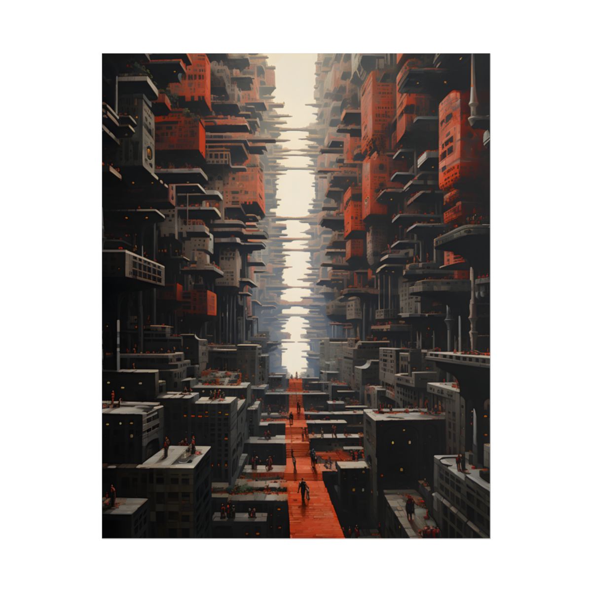 Hope in Desolation: A Dystopian Utopia - Poster