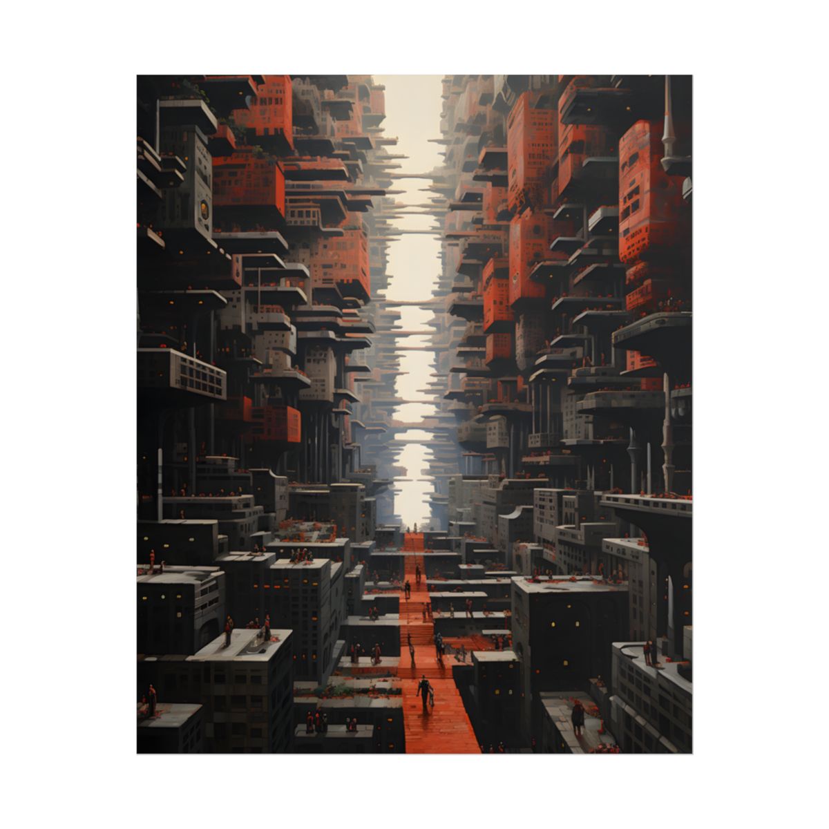 Hope in Desolation: A Dystopian Utopia - Poster