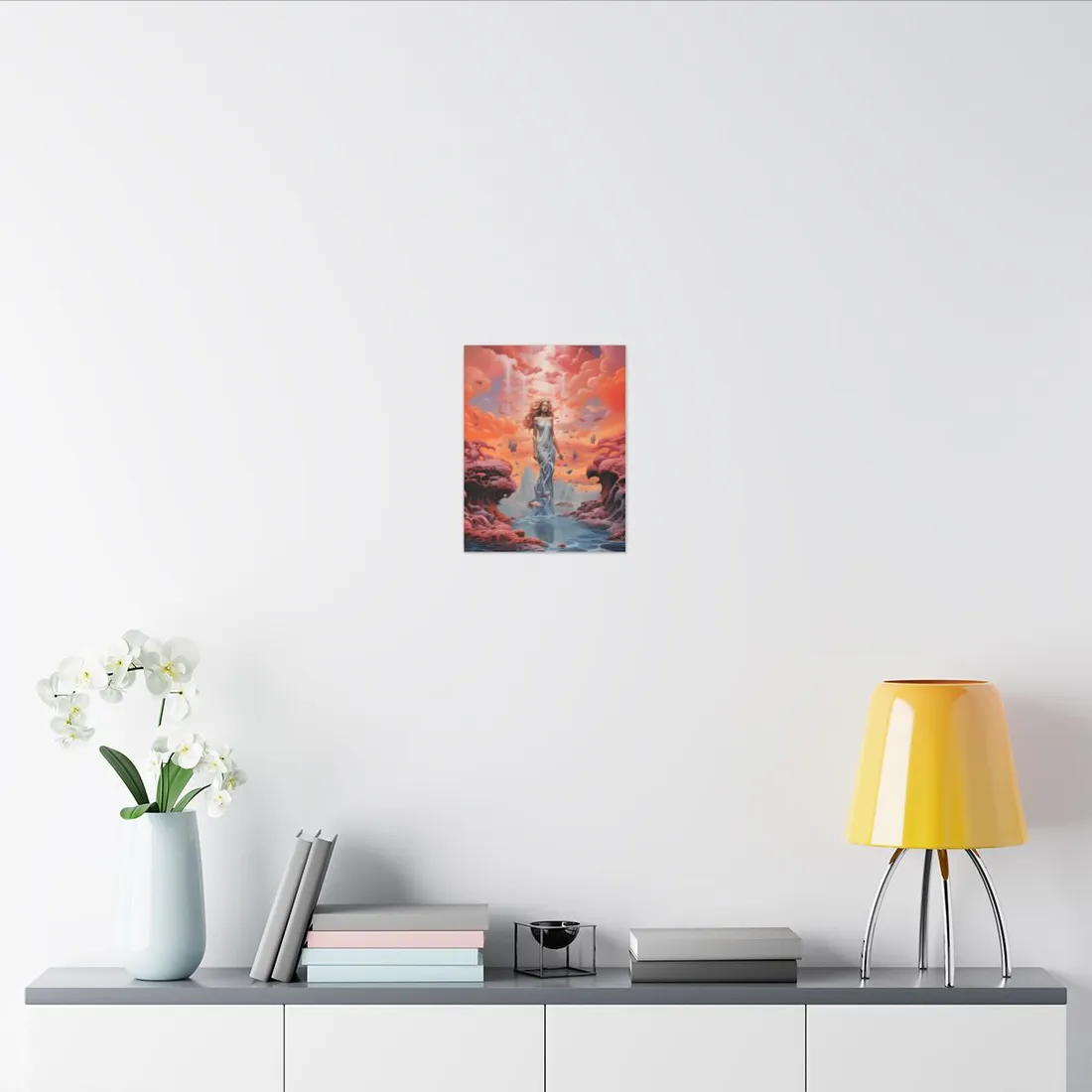 Immersive Dreamscape: A Surreal Journey through Psychedelic Art - Canvas