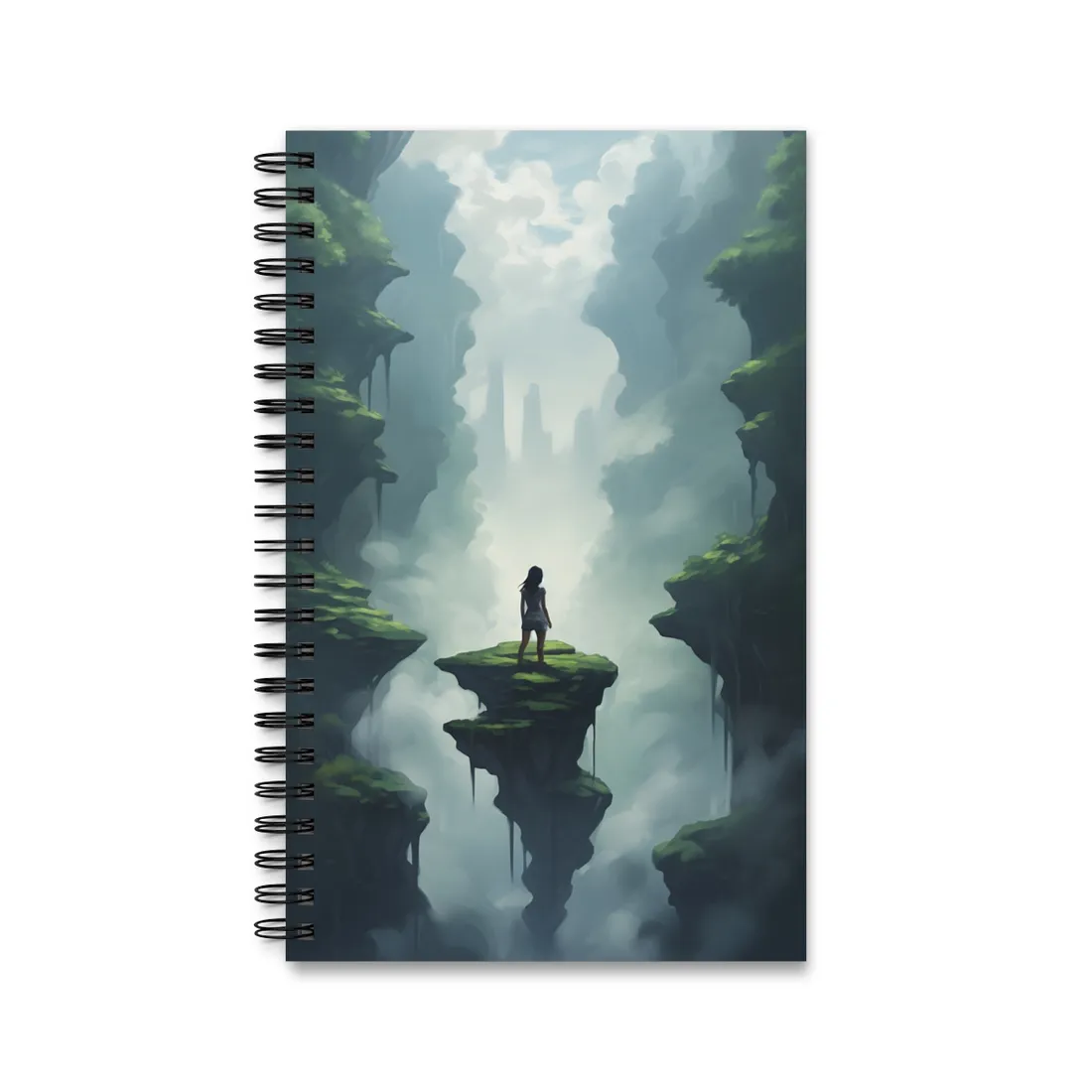 In Conversation: Indoor Portrait - Spiral Notebook