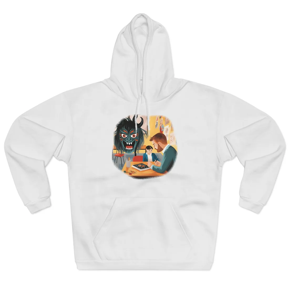 Intervention Management Glossary: Color-Coded Clinical Trial Guide - Hoodie (White)