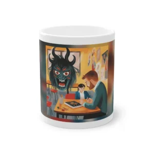 Teacher and Student Monster Mask Mug