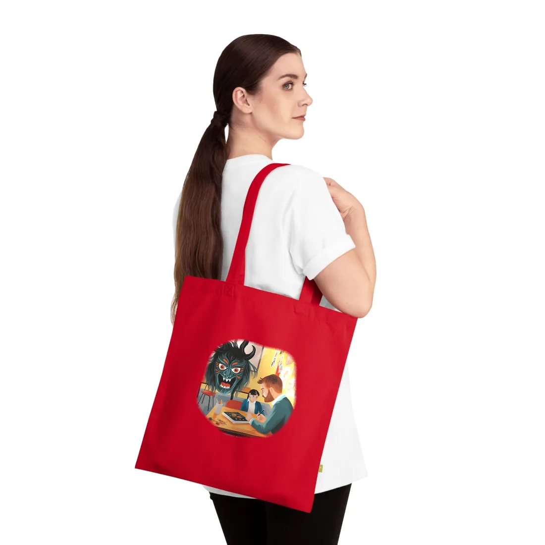 Intervention Management Glossary: Color-Coded Clinical Trial Guide - Tote Bag (Classic Red)