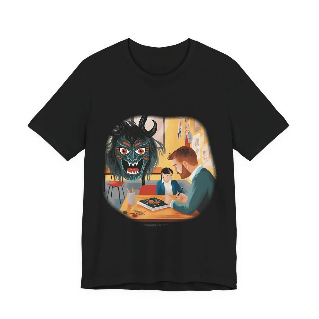 Intervention Management Glossary: Color-Coded Clinical Trial Guide - T-Shirt (Black)