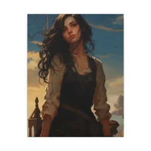 Dusk Sky Lookout Canvas Print