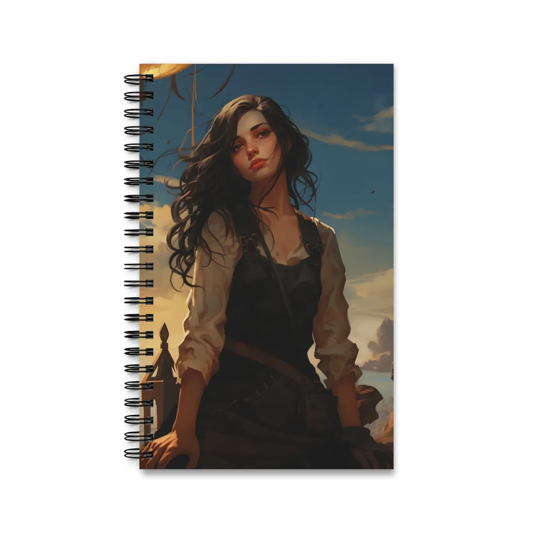 Intimate Hands: A Private Book Moment - Spiral Notebook