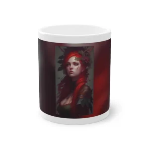 Red Haired Fantasy Woman Mug