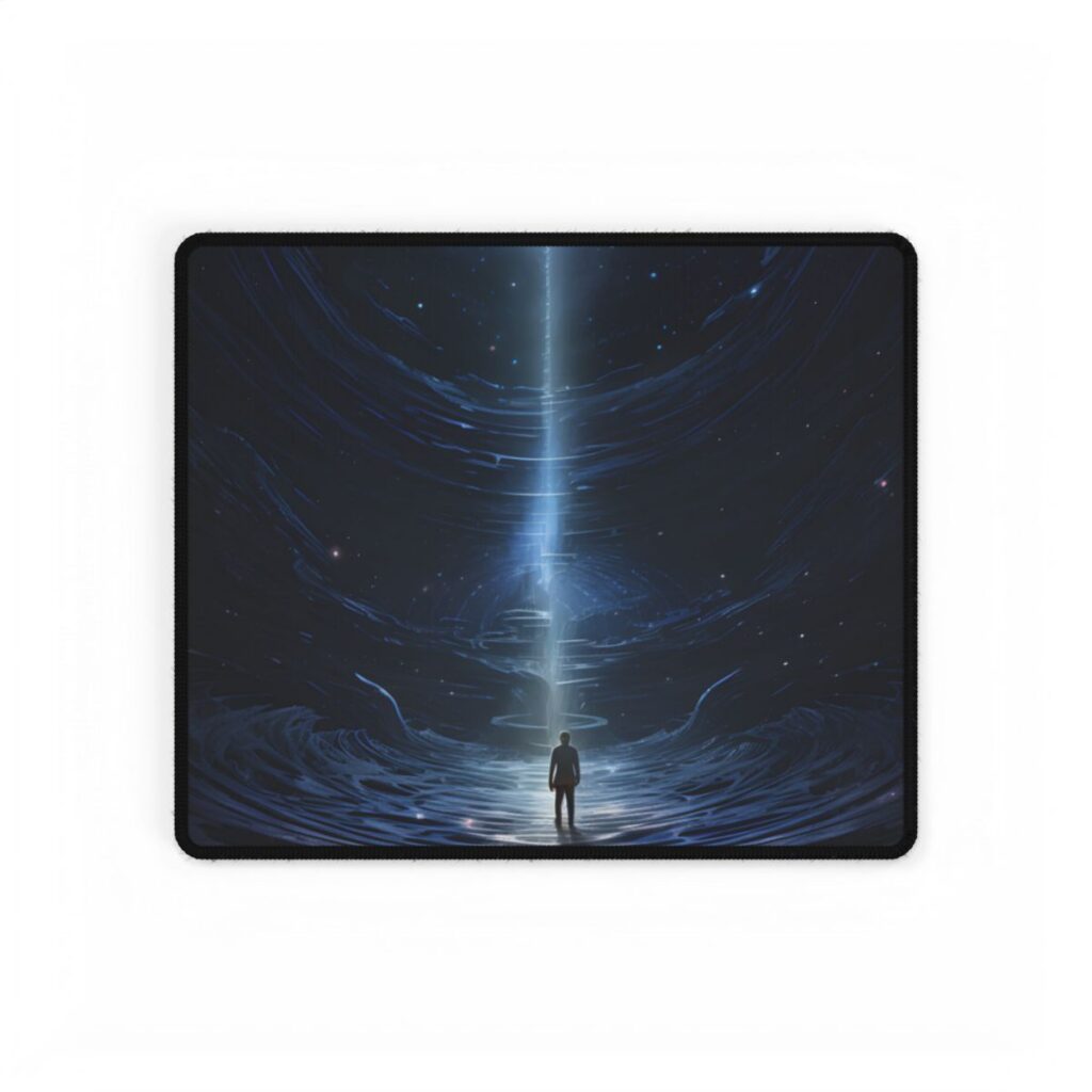 Intrepid Space Explorer: A Journey Through Stars and Galaxies - Desk Mat