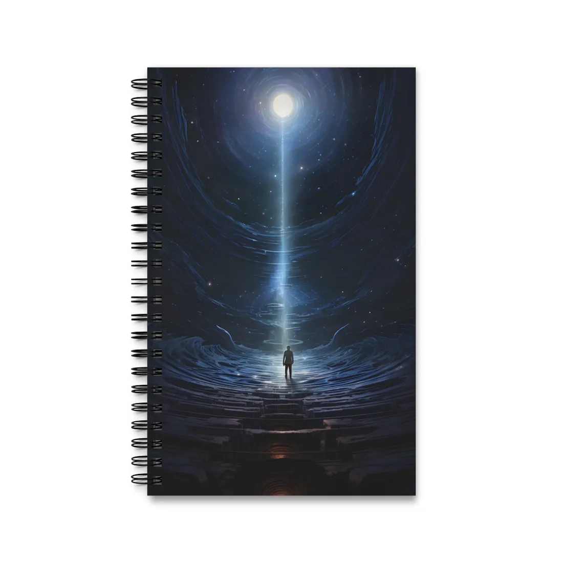 Intrepid Space Explorer: A Journey Through Stars and Galaxies - Spiral Notebook