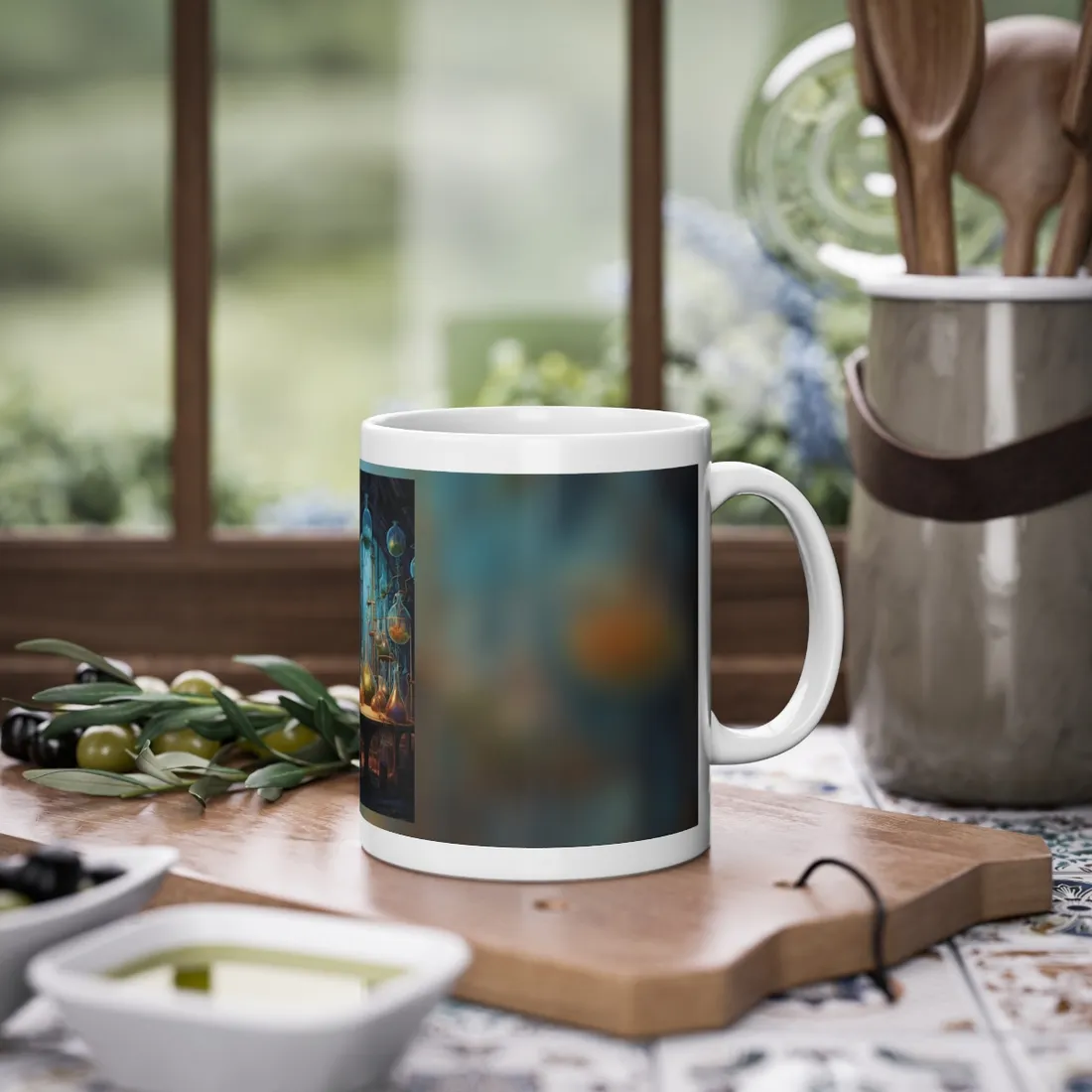 Lab Technician's Focus: Biotechnology Science in Action - Mug