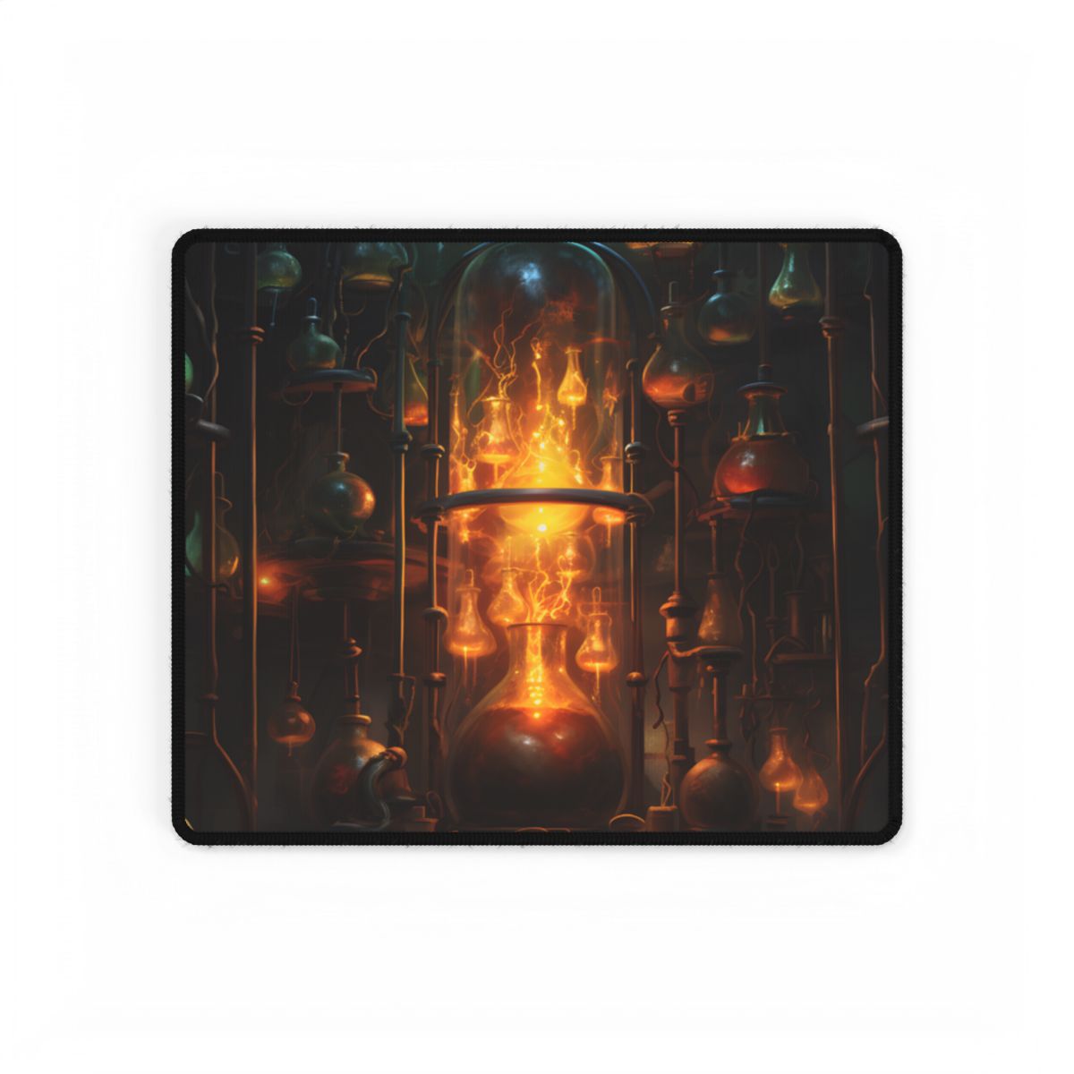 Laboratory Insights: A Scientific Research Artwork - Desk Mat