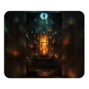 Glowing Alchemist’s Laboratory Mouse Pad