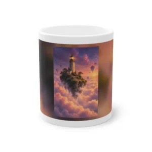 Lighthouse on Floating Island Mug