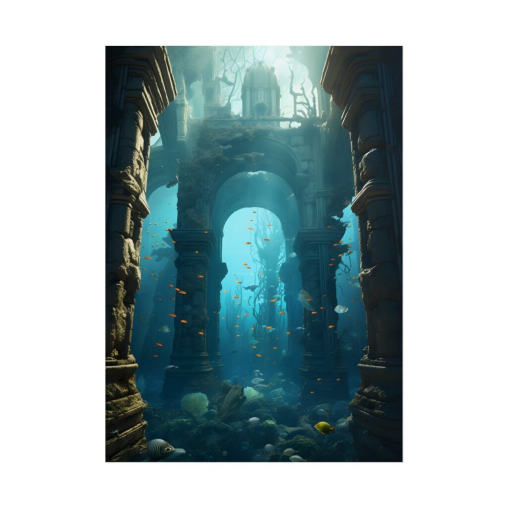 Lost Underwater Ancient City: A Forgotten Civilization - Poster